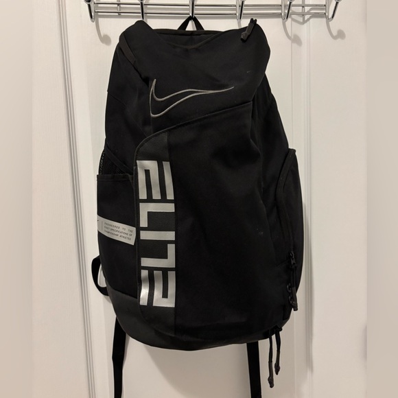 Nike Pro Elite Basketball Backpack Black Preloved 🖤 - Picture 1 of 8